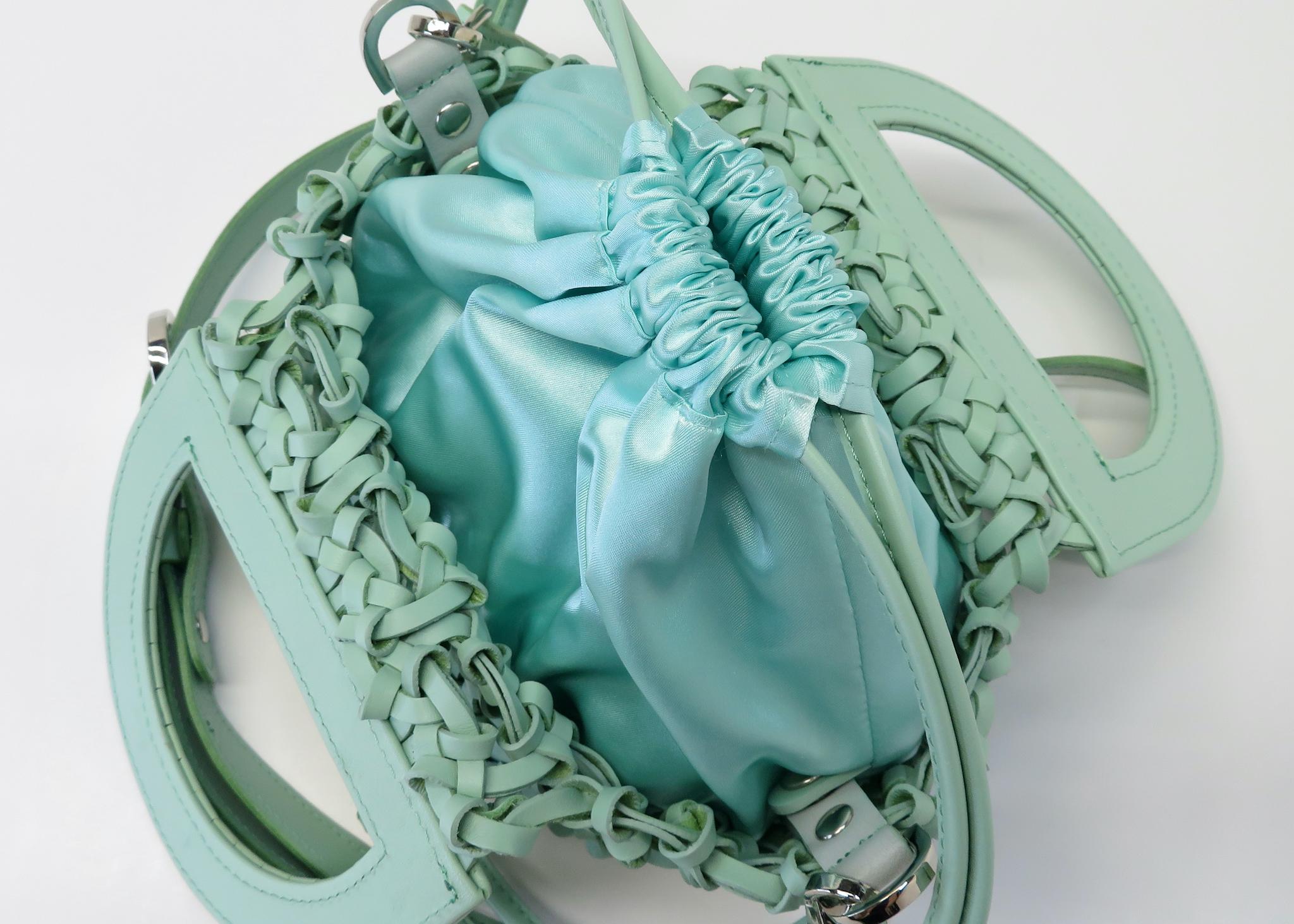 AMIAMI Handbag Pastel green / Simple shoulder | 4枚目